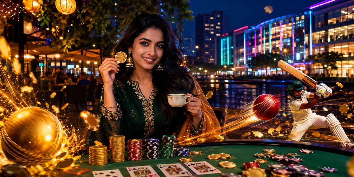 ঢাকার ক্রিকেট বেটিং ঈদ উৎসবের দৃশ্য যেখানে খেলোয়াড়রা আনন্দ করছে